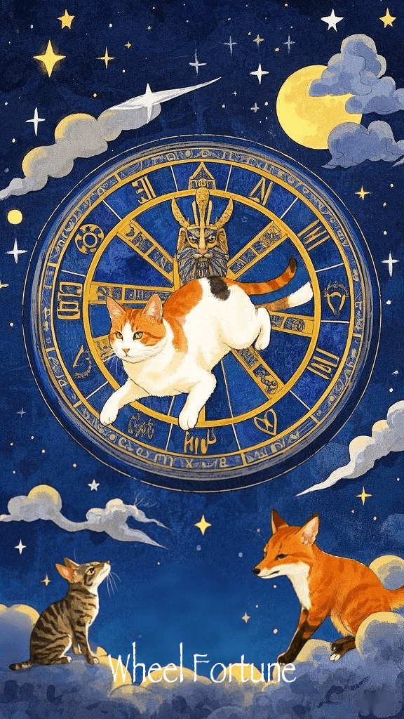 Wheel of Fortune Tarot Card