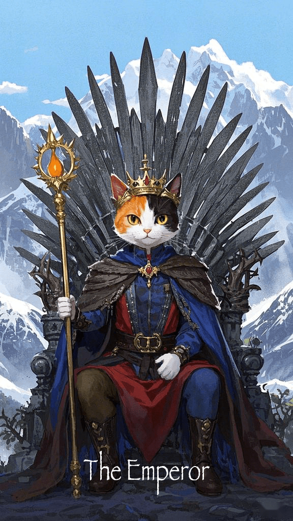 The Emperor Tarot Card